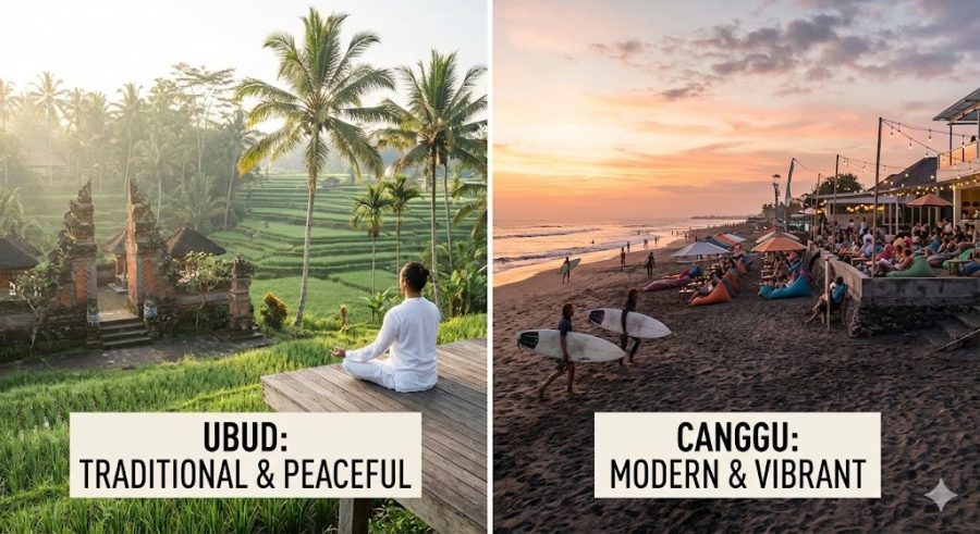 beda ubud dan canggu