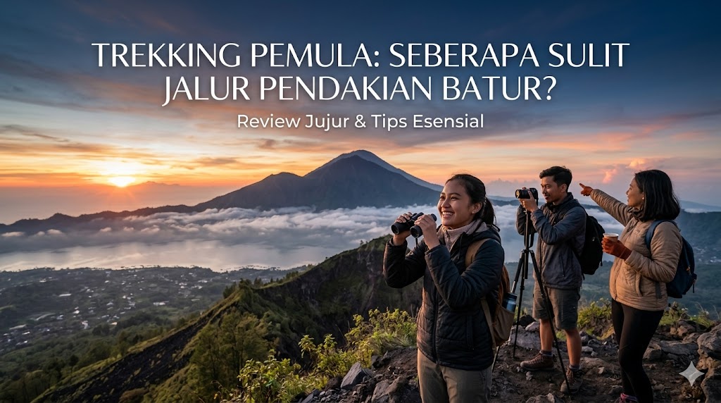 Trekking Pemula: Seberapa Sulit Jalur Pendakian Batur?