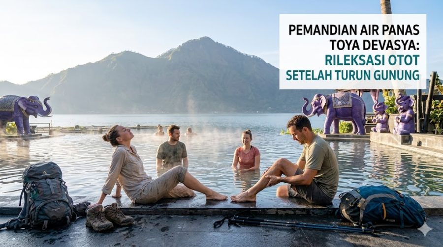 Pemandian Air Panas Toya Devasya: Rileksasi Otot Setelah Turun Gunung